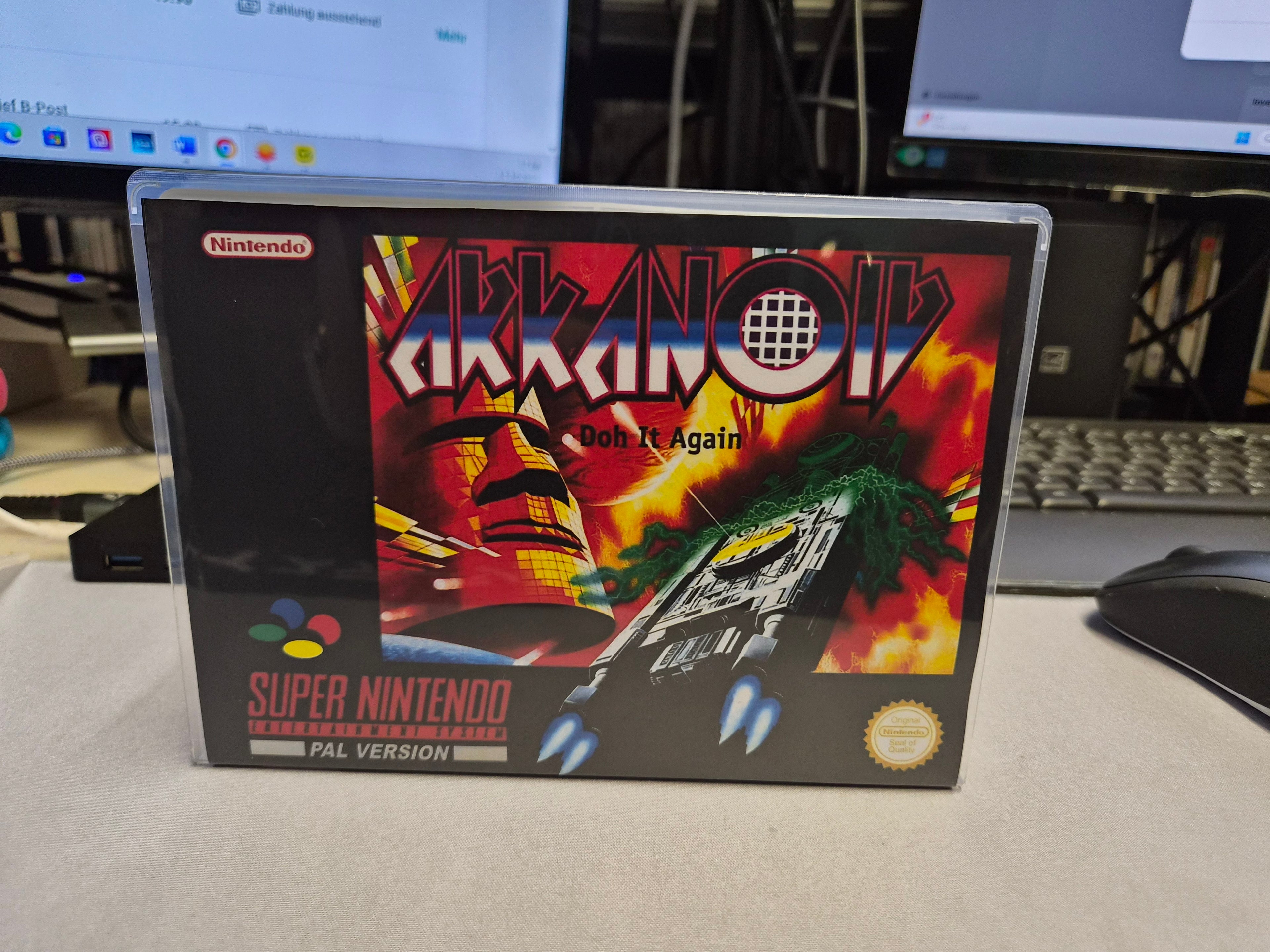 SNES  Arkanoid CVP