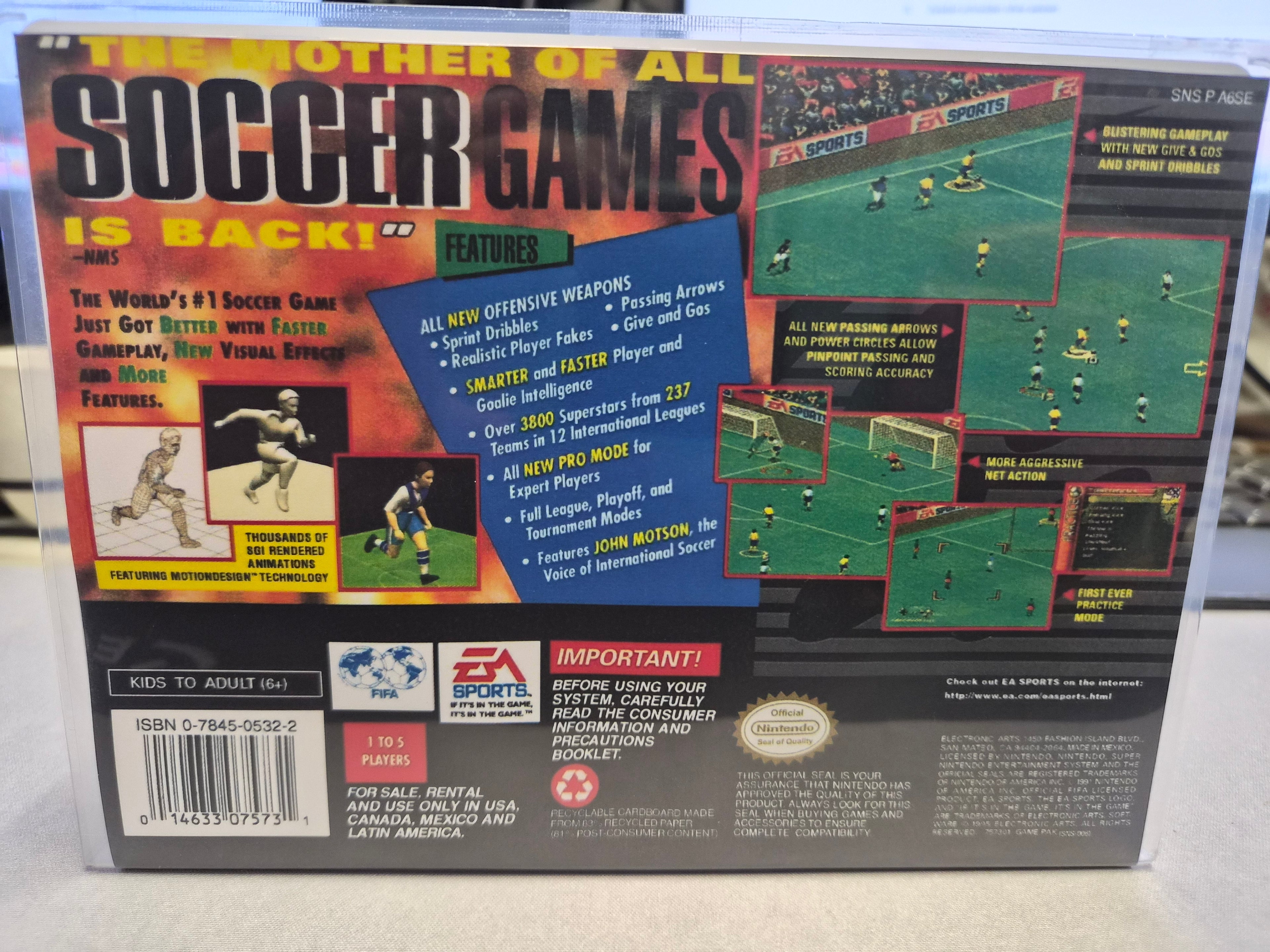 Fifa 96 Soccer -SNES-