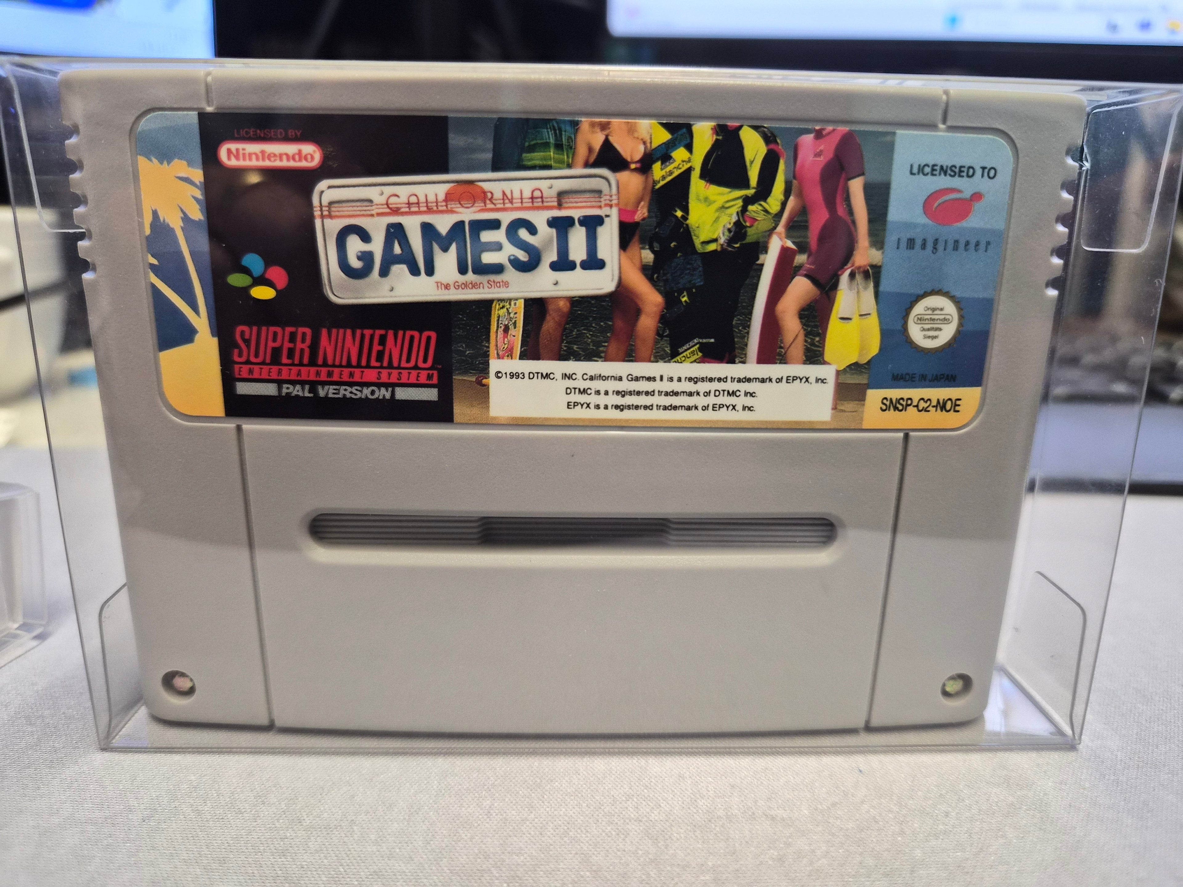 California Games II -SNES-
