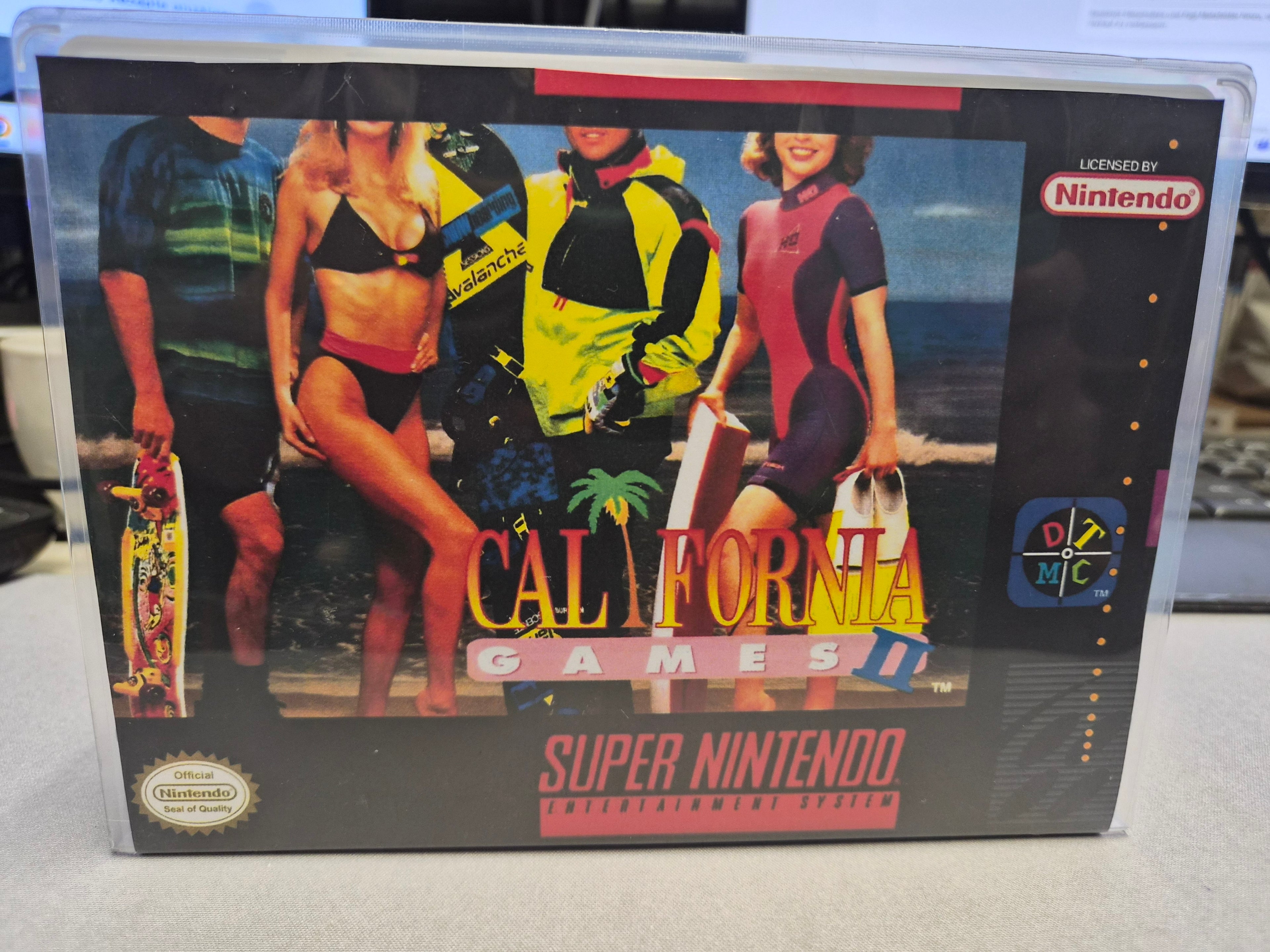 California Games II -SNES-