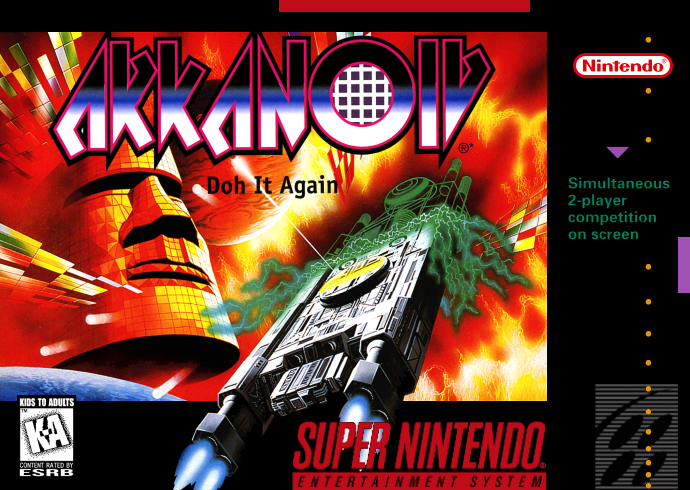 SNES  Arkanoid CVP