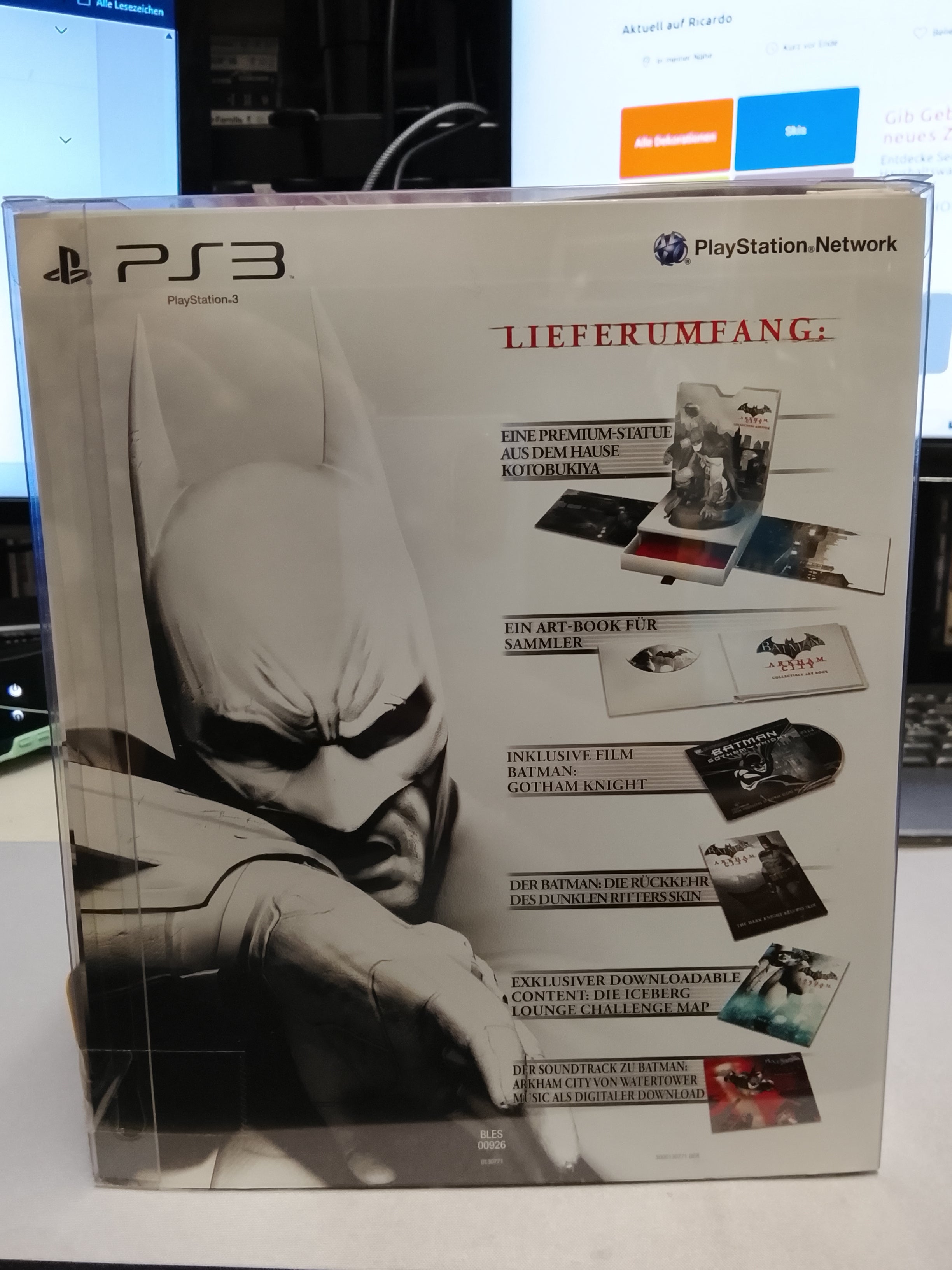 Batman Arkham City Sammler Edition PS3 - Neu & OVP!