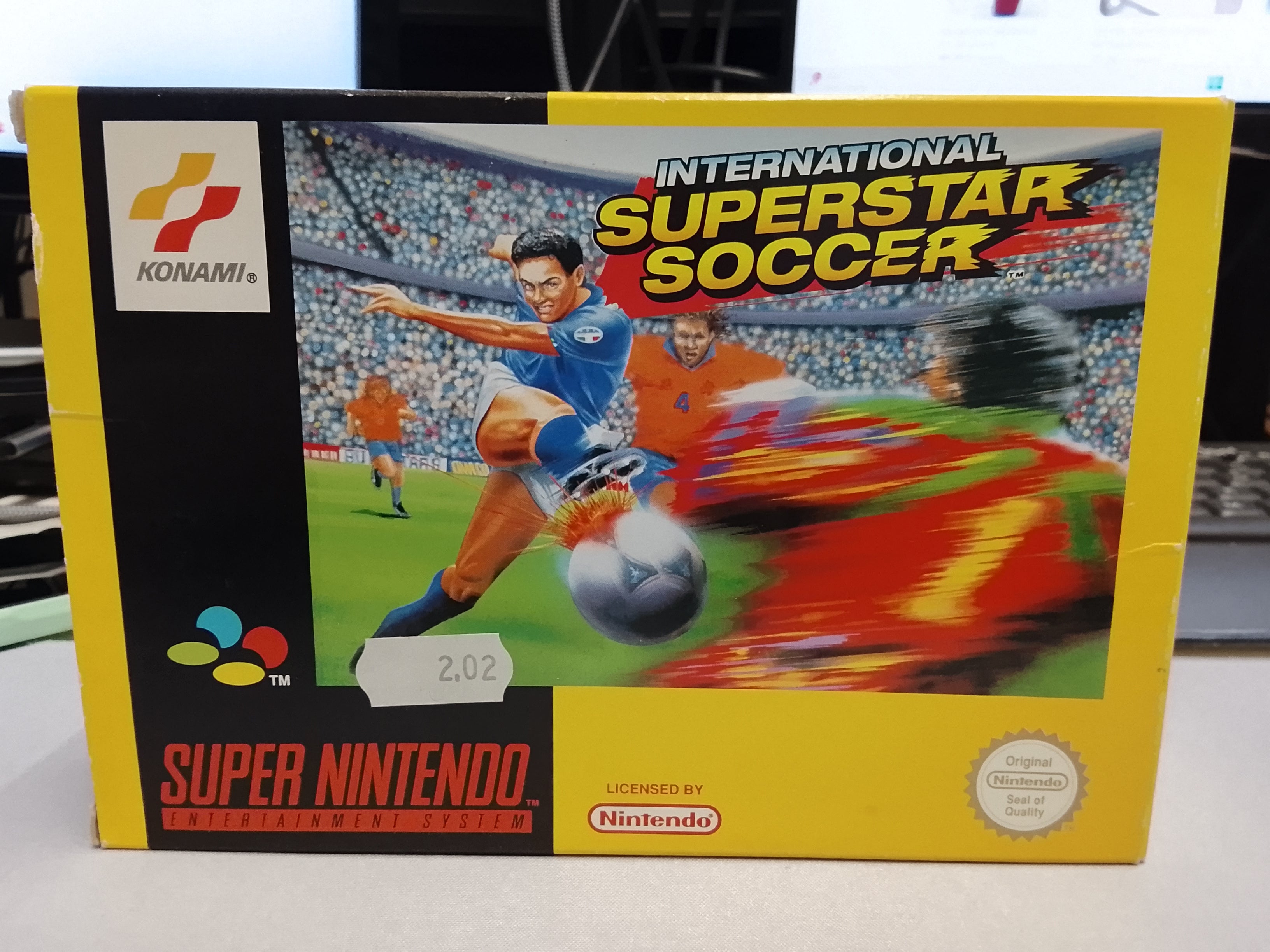 Super Nintendo: International Superstar Soccer, komplett!