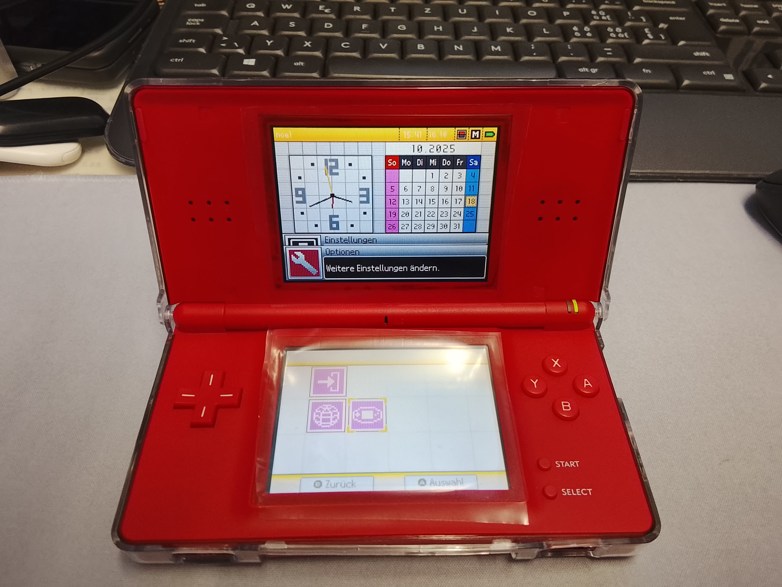 Nintendo DSLite Mario Edition ( NEU )