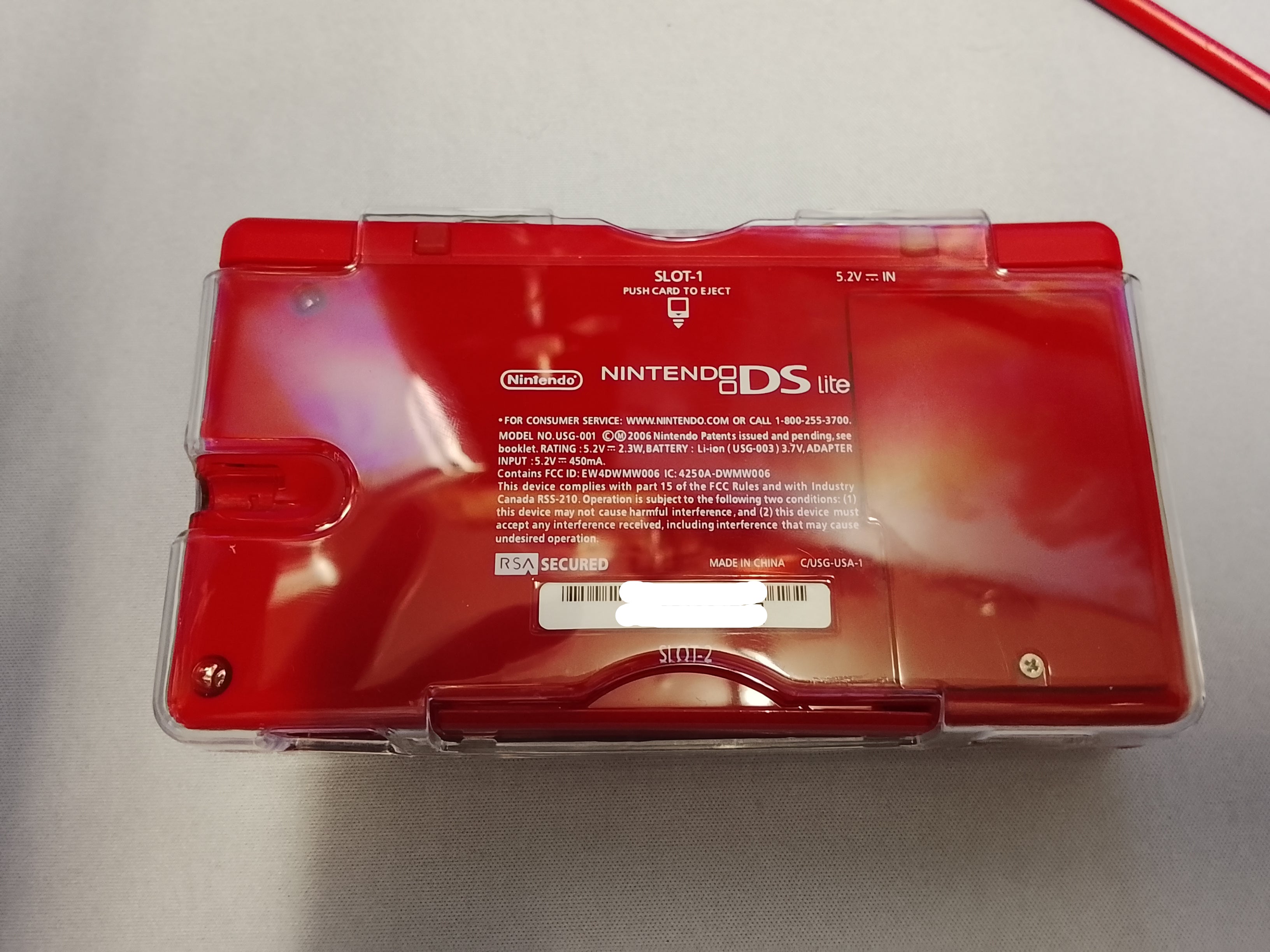 Nintendo DSLite Mario Edition ( NEU )