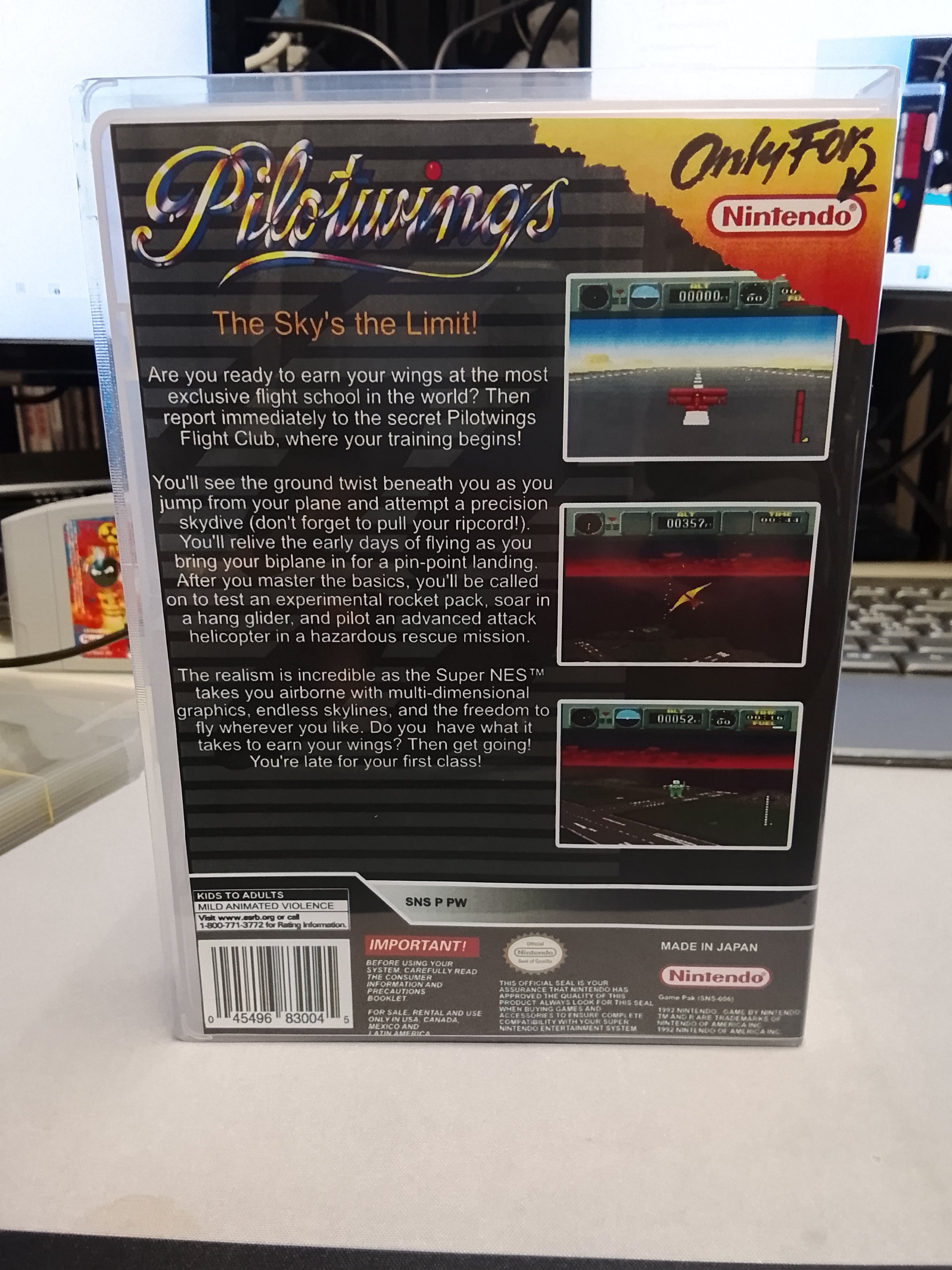 Pilotwings - Super Nintendo (SNES)