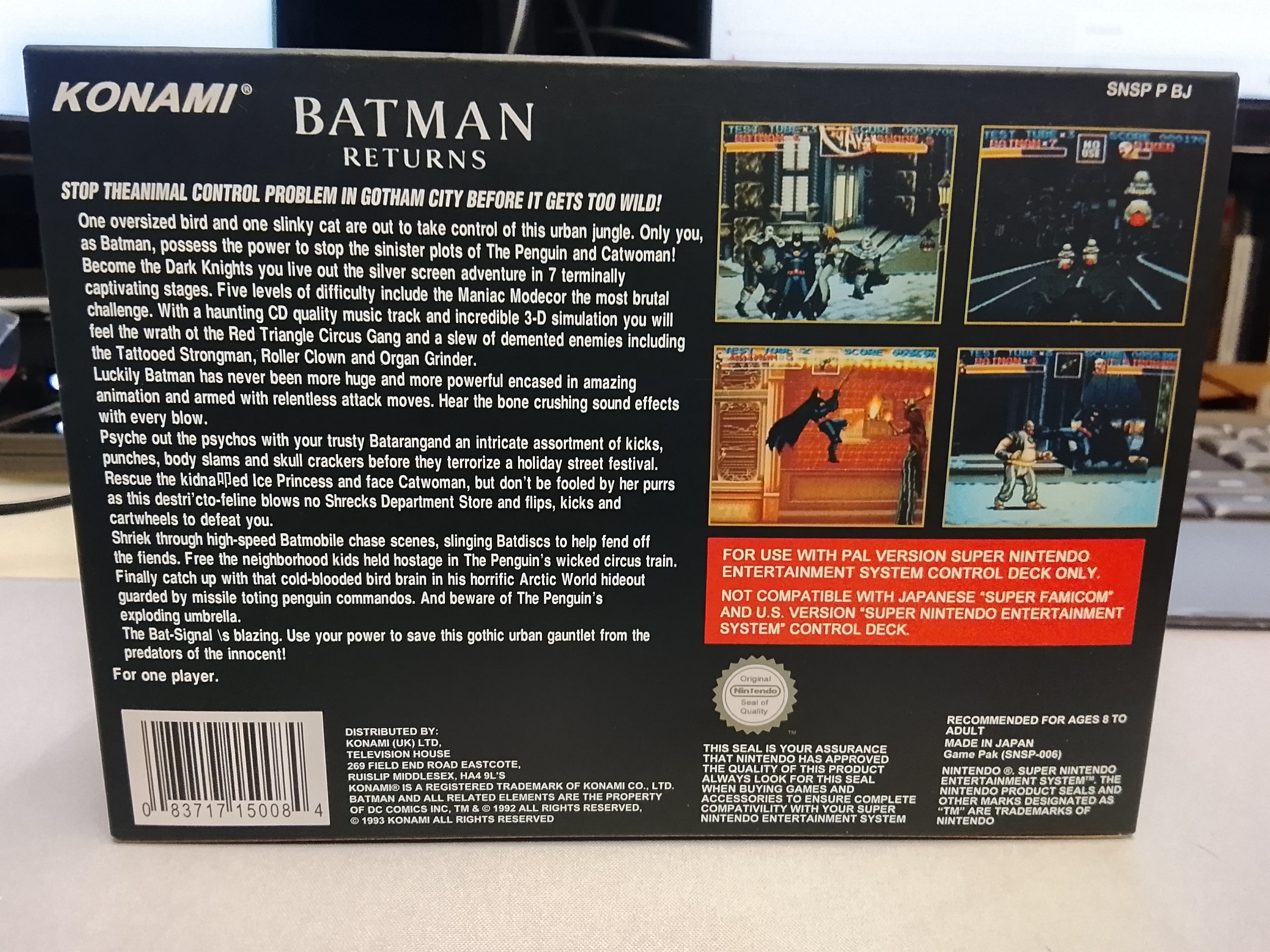 Batman Returns -SNES-