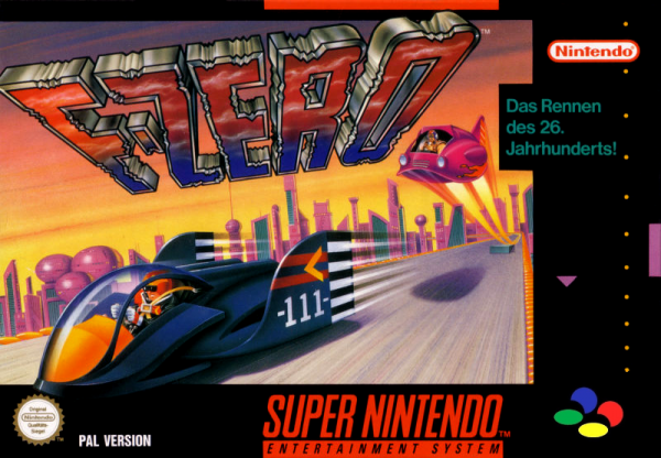 Super Nintendo Spiel F-Zero